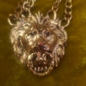 LION HEAD NECKLACE